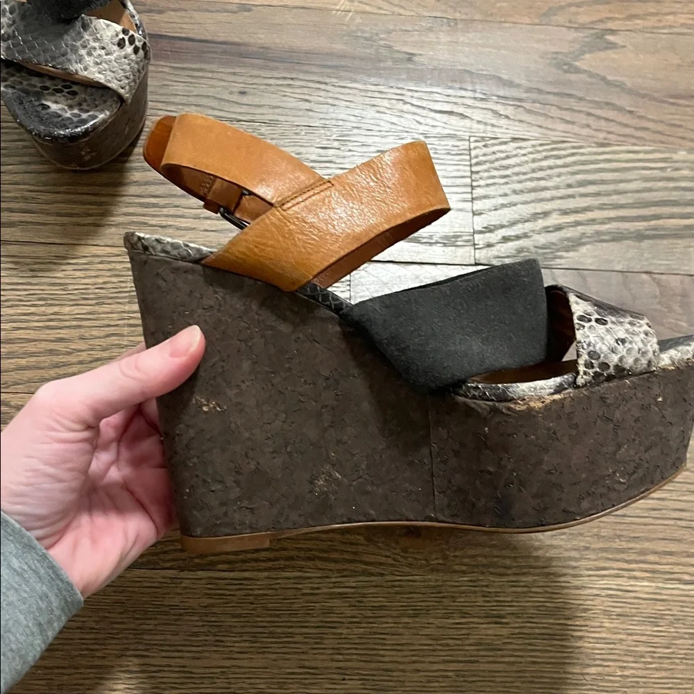 Zara wedges fair condition size 37